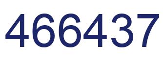 Número 466437 imagen azul