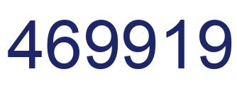 Número 469919 imagen azul
