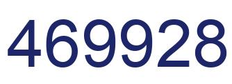 Número 469928 imagen azul