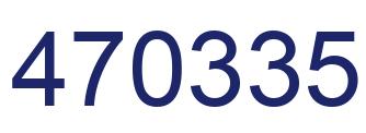 Número 470335 imagen azul