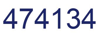 Número 474134 imagen azul