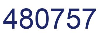 Número 480757 imagen azul