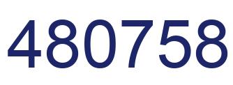 Número 480758 imagen azul