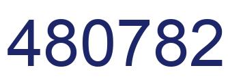Número 480782 imagen azul