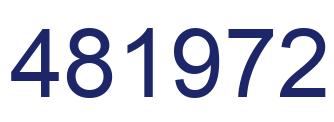 Número 481972 imagen azul