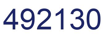 Número 492130 imagen azul