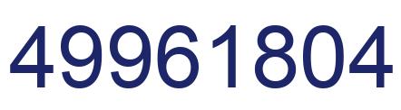 Número 49961804 imagen azul
