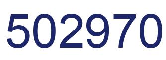 Número 502970 imagen azul