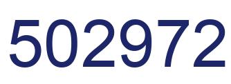 Número 502972 imagen azul