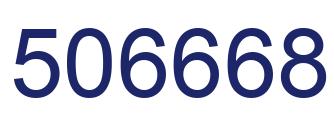 Número 506668 imagen azul