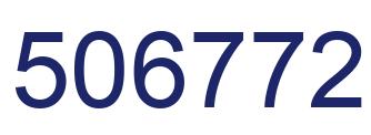 Número 506772 imagen azul