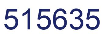 Número 515635 imagen azul