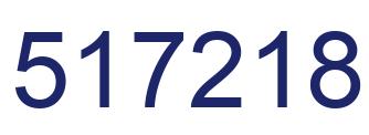 Número 517218 imagen azul