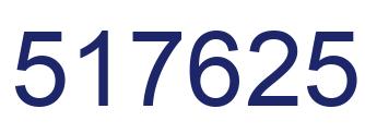 Número 517625 imagen azul