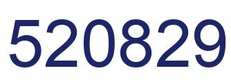 Número 520829 imagen azul