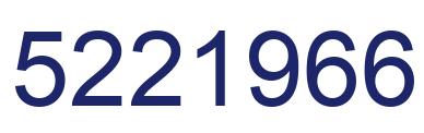 Número 5221966 imagen azul
