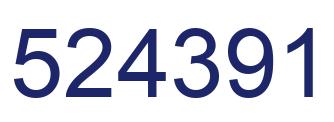Número 524391 imagen azul