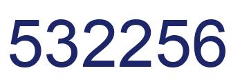 Número 532256 imagen azul