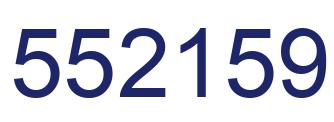 Número 552159 imagen azul