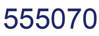 Número 555070 imagen azul