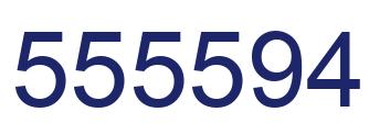 Número 555594 imagen azul