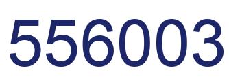 Número 556003 imagen azul