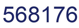 Número 568176 imagen azul