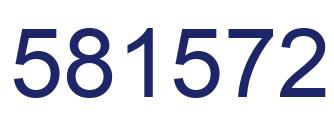 Número 581572 imagen azul