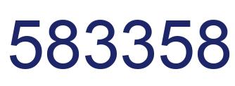 Número 583358 imagen azul