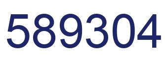Número 589304 imagen azul