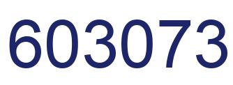 Número 603073 imagen azul