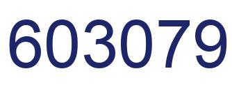 Número 603079 imagen azul