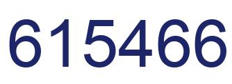 Número 615466 imagen azul