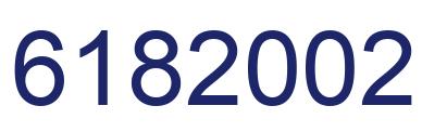 Number 6182002 blue image