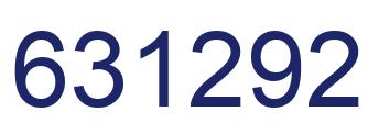 Número 631292 imagen azul