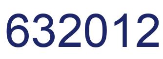 Number 632012 blue image