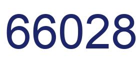 Número 66028 imagen azul