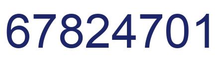 Número 67824701 imagen azul