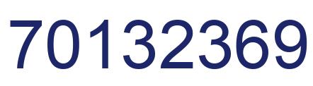 Número 70132369 imagen azul