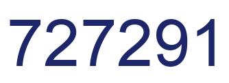 Número 727291 imagen azul