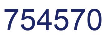 Número 754570 imagen azul