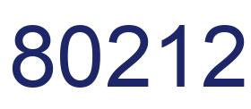 Número 80212 imagen azul