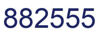 Número 882555 imagen azul