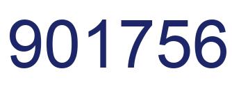 Número 901756 imagen azul