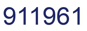 Número 911961 imagen azul