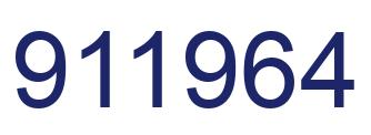 Número 911964 imagen azul