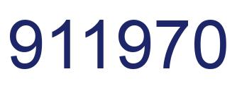 Número 911970 imagen azul