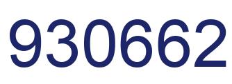 Número 930662 imagen azul