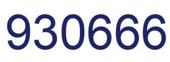 Número 930666 imagen azul