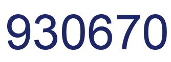 Número 930670 imagen azul